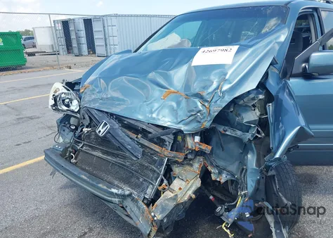 2005 Honda Pilot Ex из США, поврежденный, VIN 2HKYF18475H517076